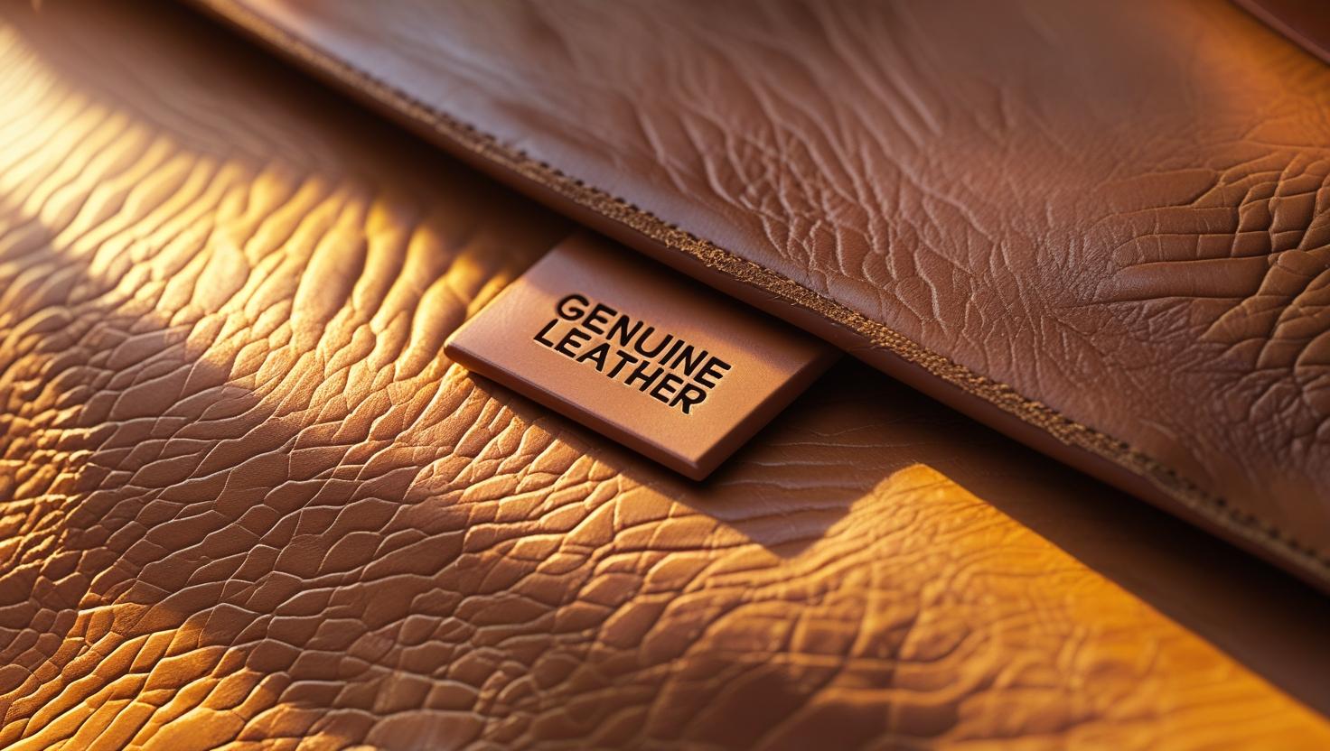 How genuine leather is made?